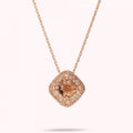 Bronzallure Cable Chain W Pendant Rombo In P WSBZ02767.TT
