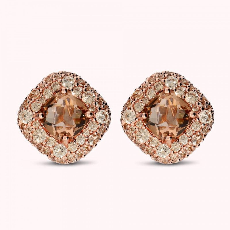 Bronzallure Earrings Stud Rombo In Prisma Ge WSBZ02768.TT