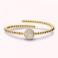 Bronzallure Semi Rigid Contrarie Brac Beads WSBZ02776Y.W