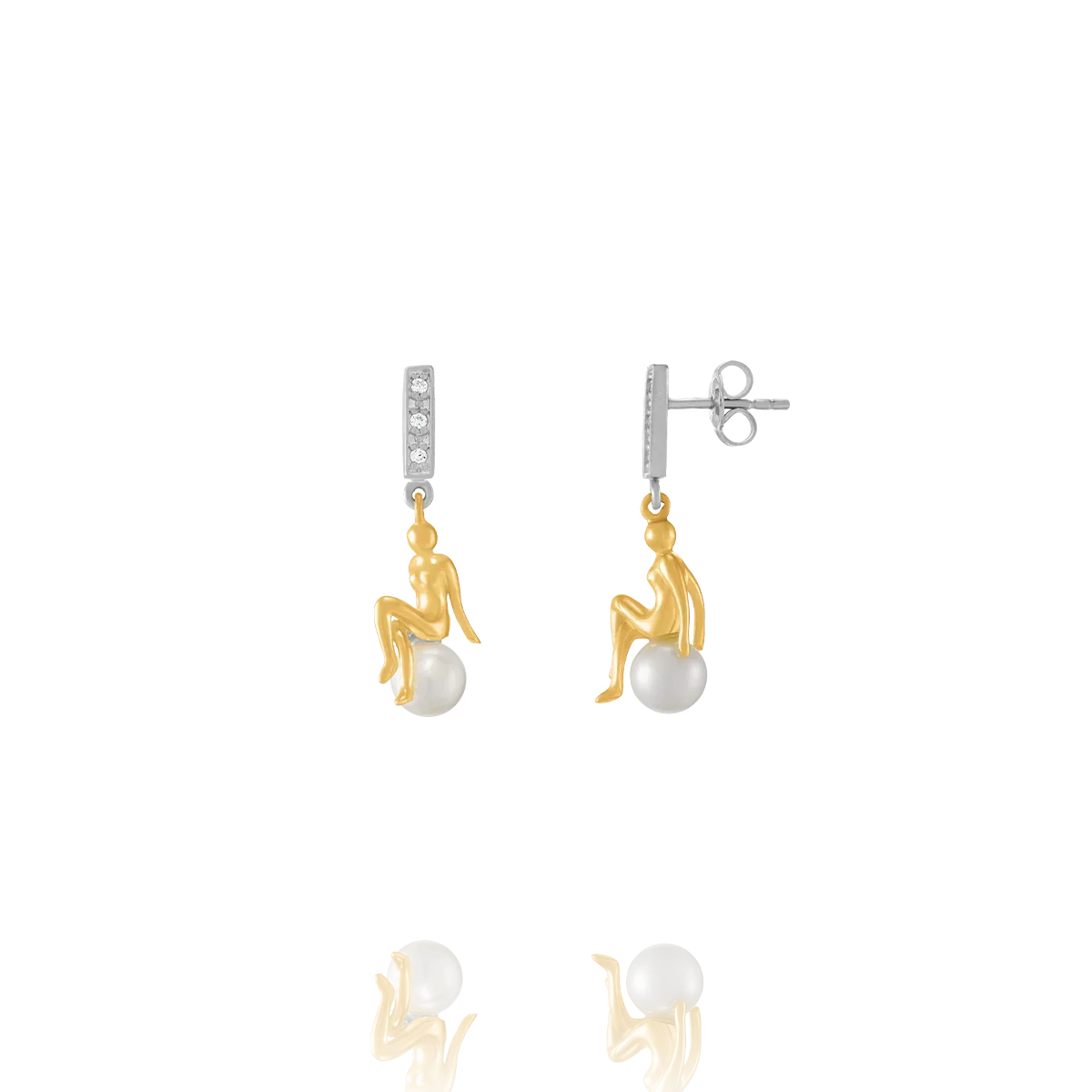 Jourdan Bijoux Boucles d'oreilles Luna AJF170174E