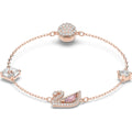 Swarovski Bracelet Swan Cygne Rose 5485876