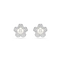 Swarovski Clous d'oreilles Ariana Grande x Swarovski Fleur Blanches 5756098