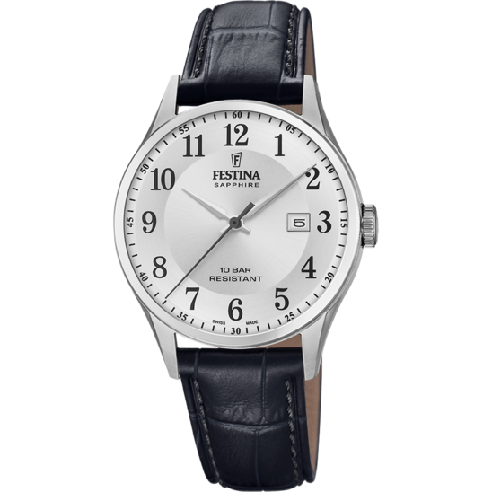 Festina Swiss Made Classic Leather F20007/1