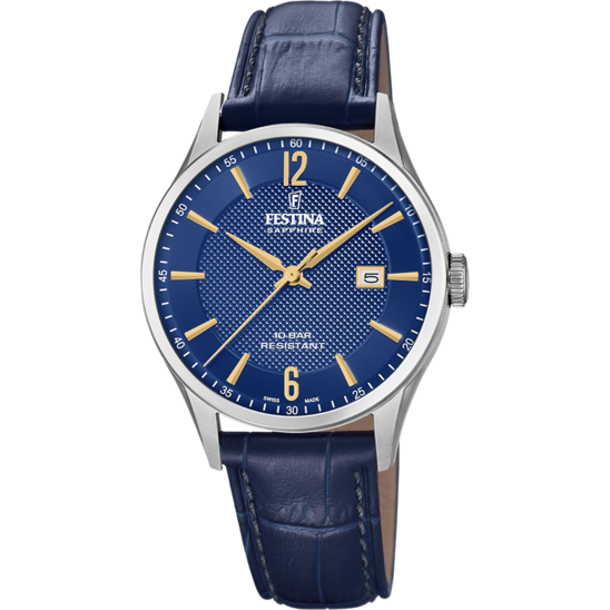 Festina Swiss Made Classic Leather F20007/3