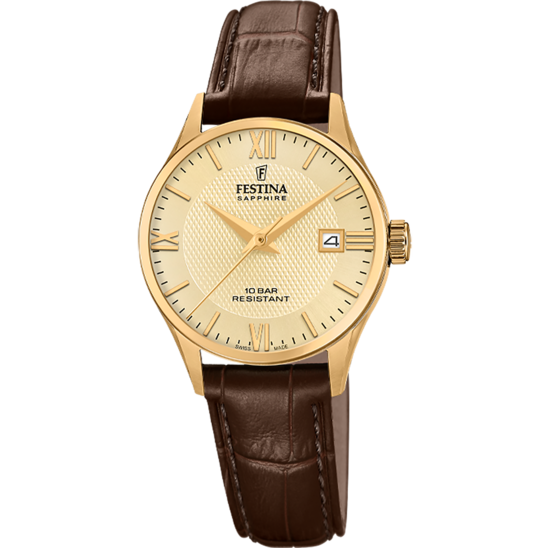 Festina Swiss Made Classic Leather F20011/6