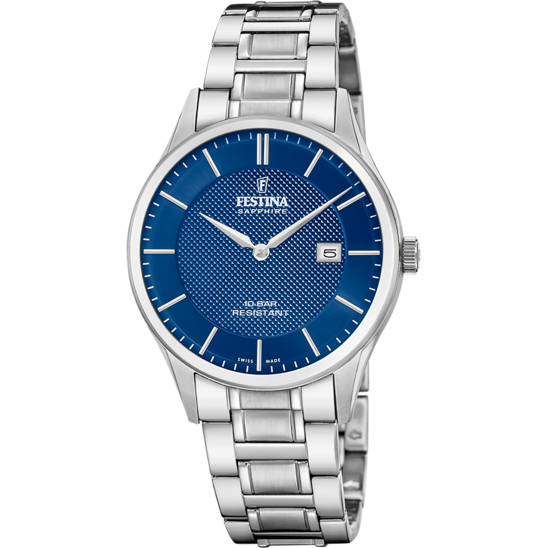 Festina Swiss Made Classic Steel F20067/4