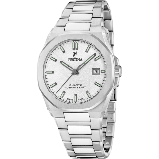 Festina Swiss Made Classic Steel F20100/1