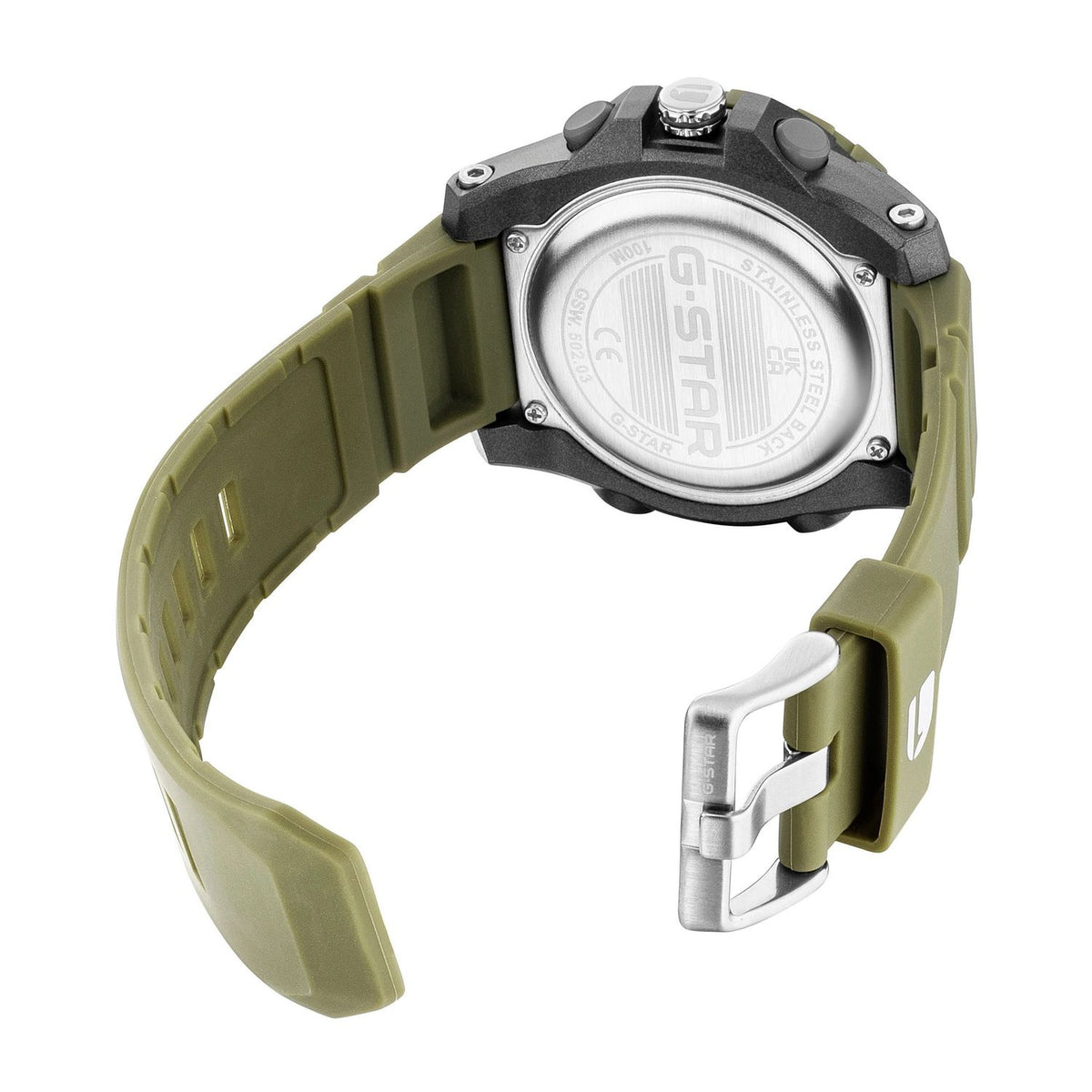 G-Star Montre double fuseau Ops01 GGSW50203