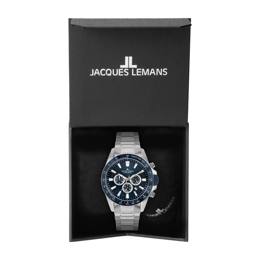 Jacques Lemans Montre chronographe Liverpool GJLM2140F