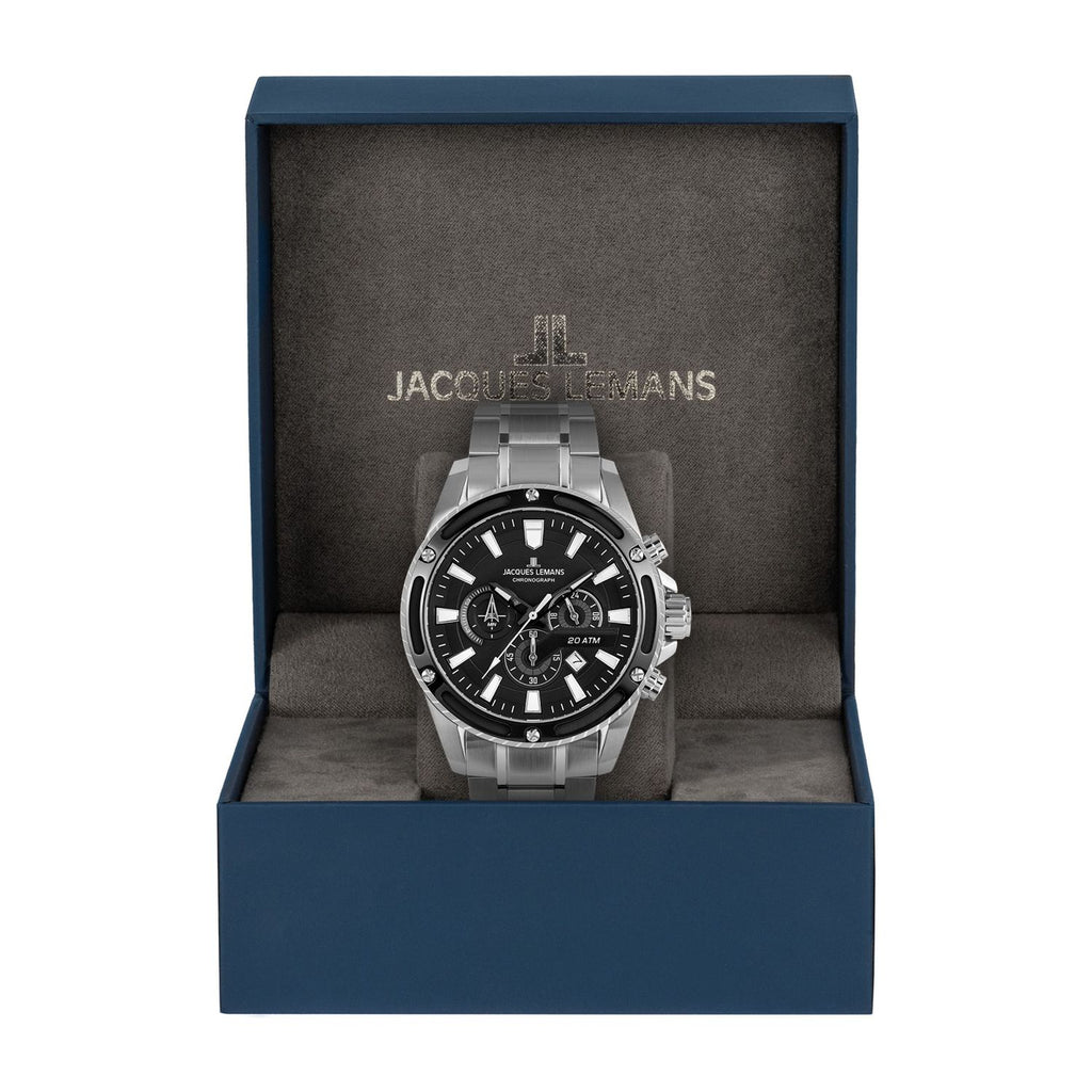 Jacques Lemans Montre chronographe Liverpool GJLM2141E