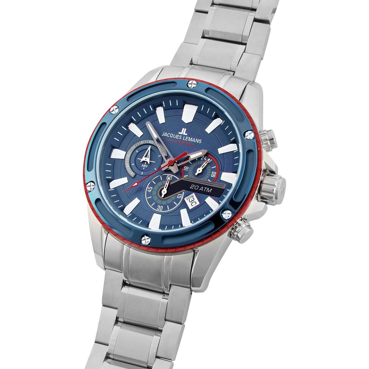 Jacques Lemans Montre chronographe Liverpool GJLM2141F