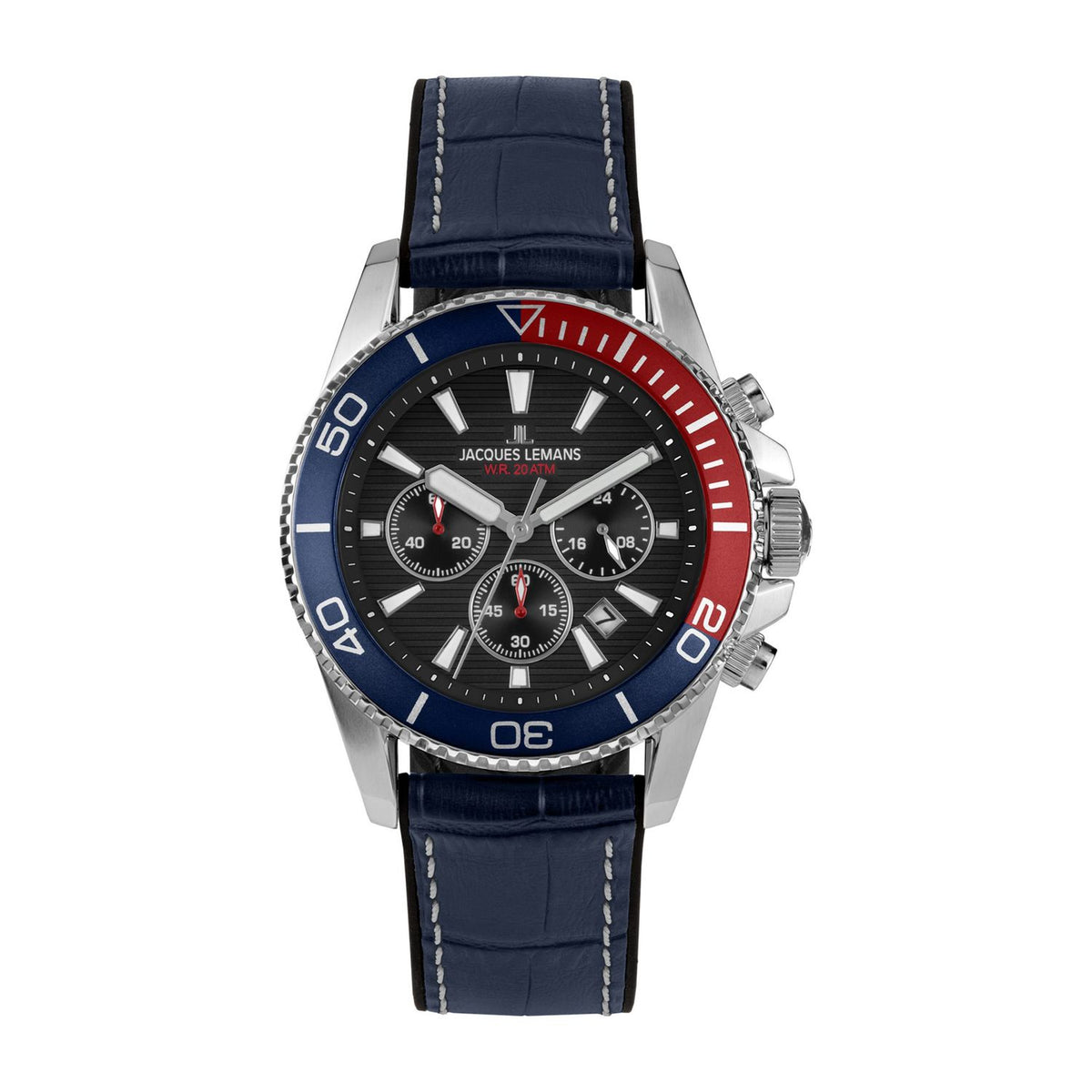 Jacques Lemans Montre chronographe Liverpool Diver GJLM2206D