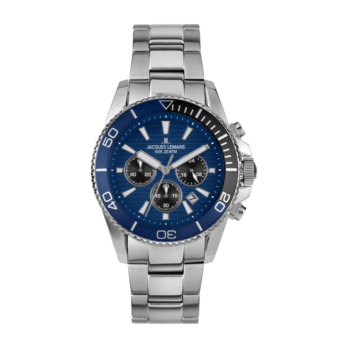 Jacques Lemans Montre chronographe Liverpool Diver GJLM2206H