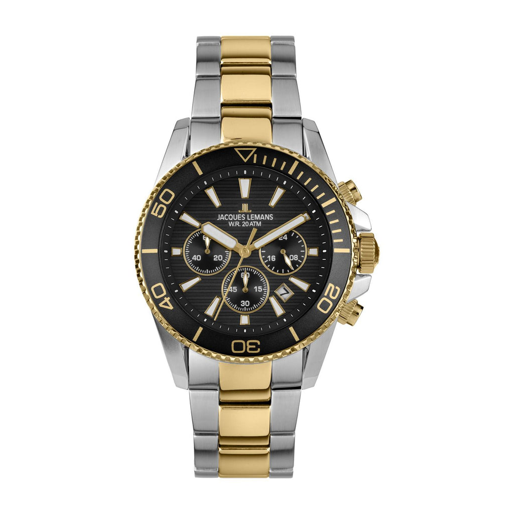 Jacques Lemans Montre chronographe Liverpool Diver GJLM2206L