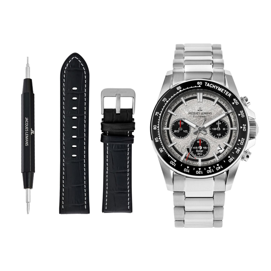 Jacques Lemans Montre chronographe Eco Power Limited Edition GJLM5010A