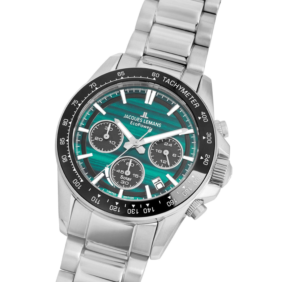 Jacques Lemans Montre chronographe Eco Power Limited Edition GJLM5010C