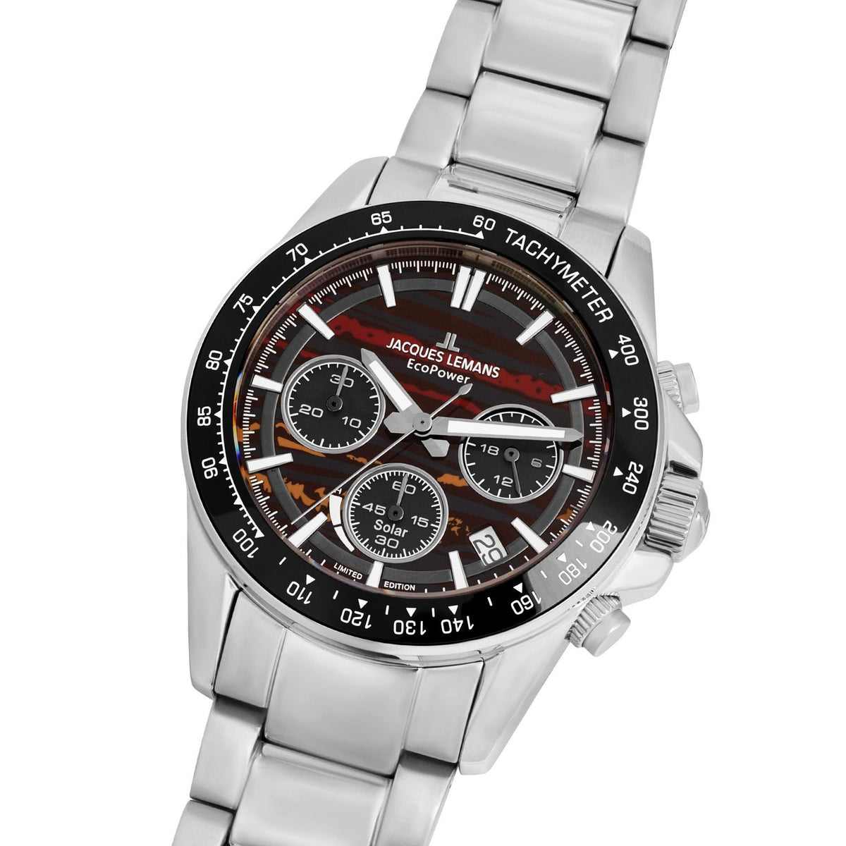 Jacques Lemans Montre chronographe Eco Power Limited Edition GJLM5010D