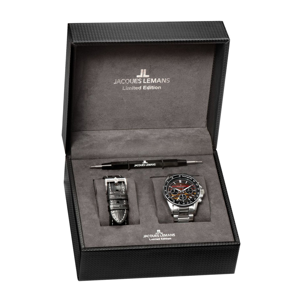 Jacques Lemans Montre chronographe Eco Power Limited Edition GJLM5010D