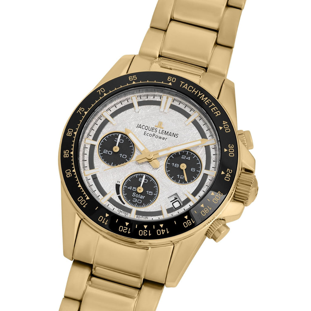 Jacques Lemans Montre chronographe Eco Power GJLM5010F