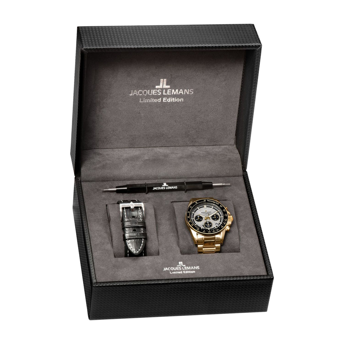 Jacques Lemans Montre chronographe Eco Power GJLM5010F