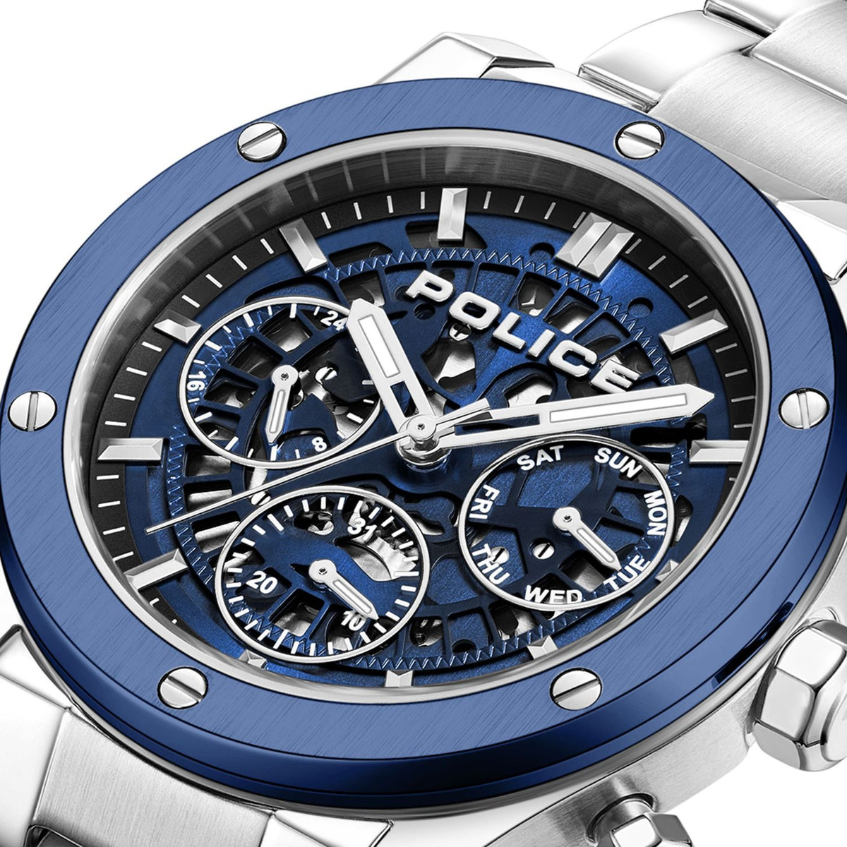 Police Montre chronographe Knotty GPOM092047