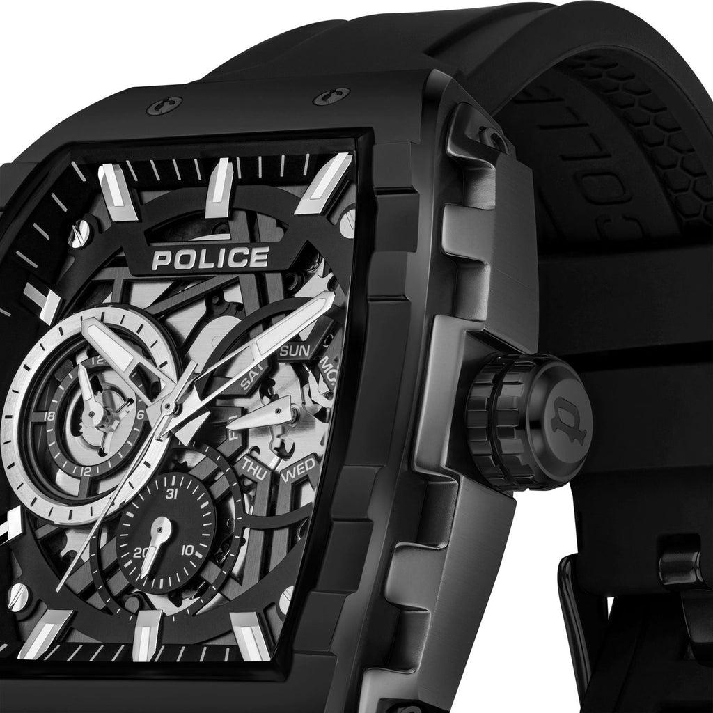 Police Montre multifonction Flash GPOM152376