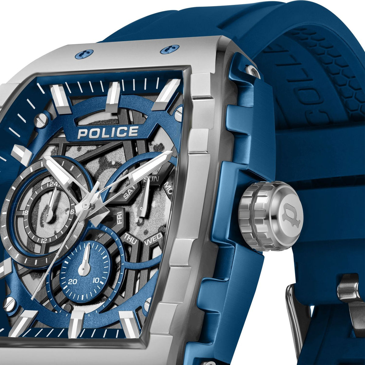 Police Montre multifonction Flash GPOM152383