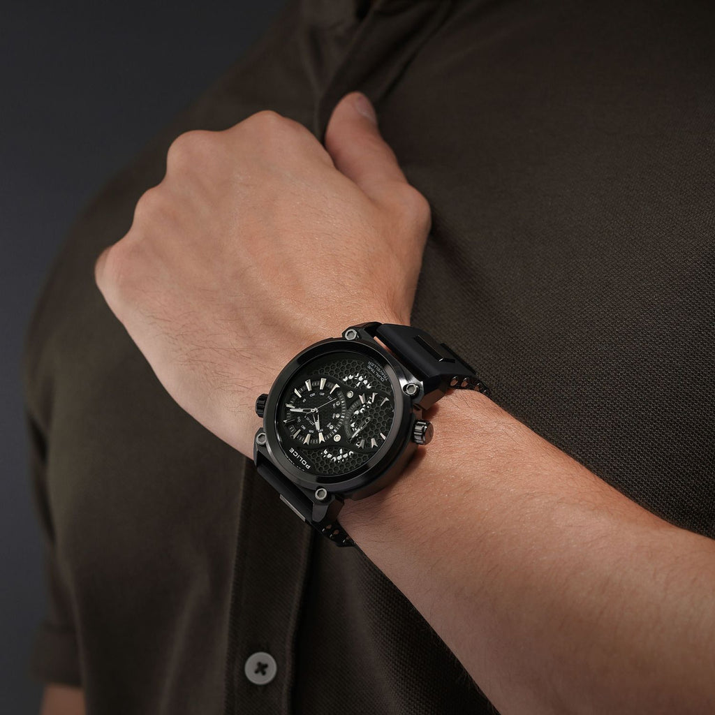 Police Montre double fuseau Boa GPOM160753
