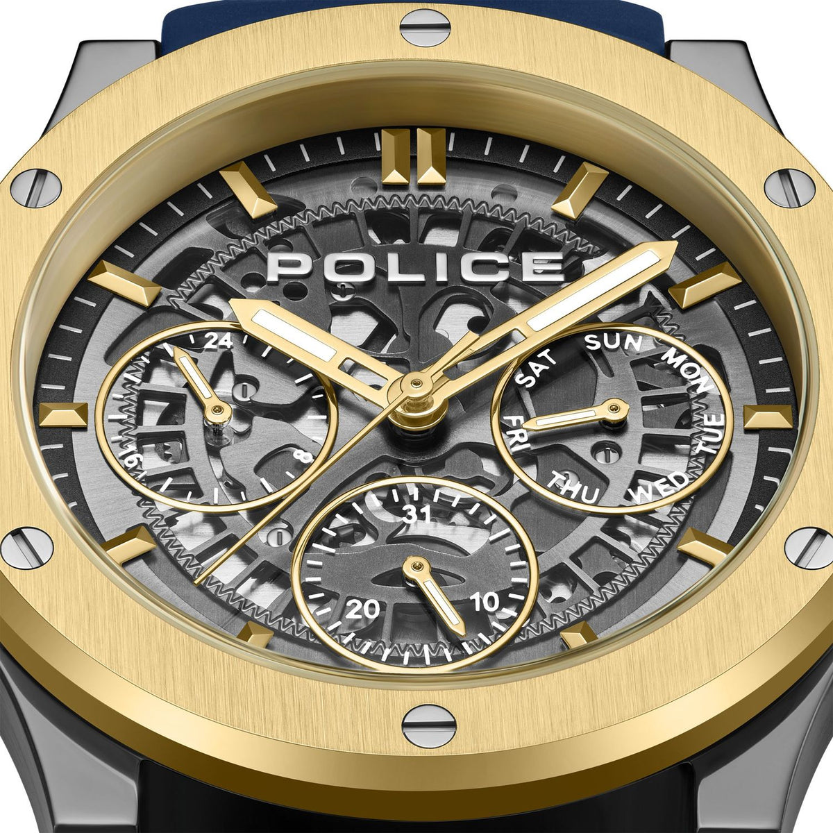 Police Montre multifonction Knotty GPOM169428