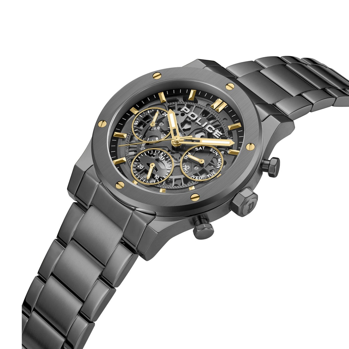 Police Montre multifonction Knotty GPOM169435