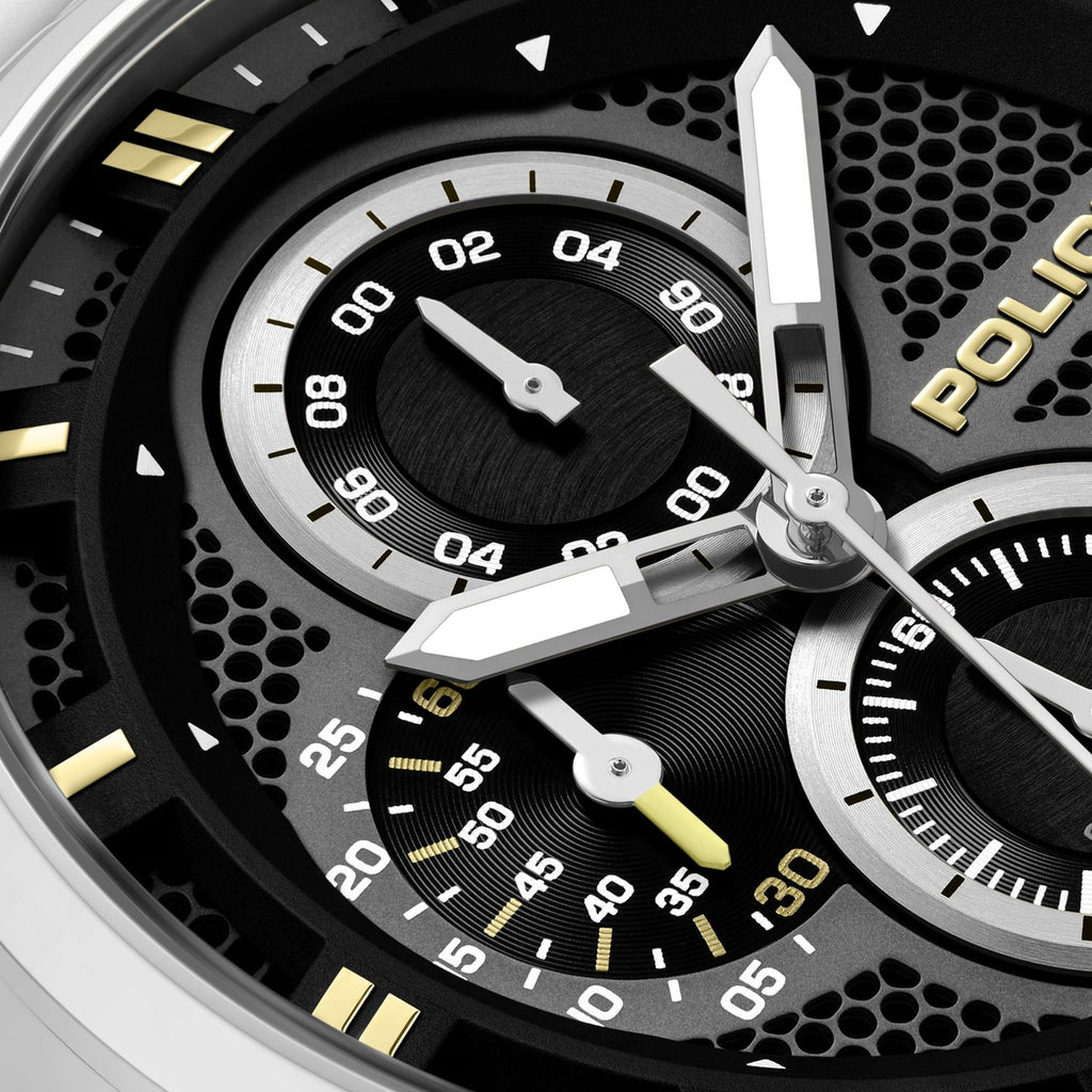 Police Montre double fuseau Levuka GPOM185909