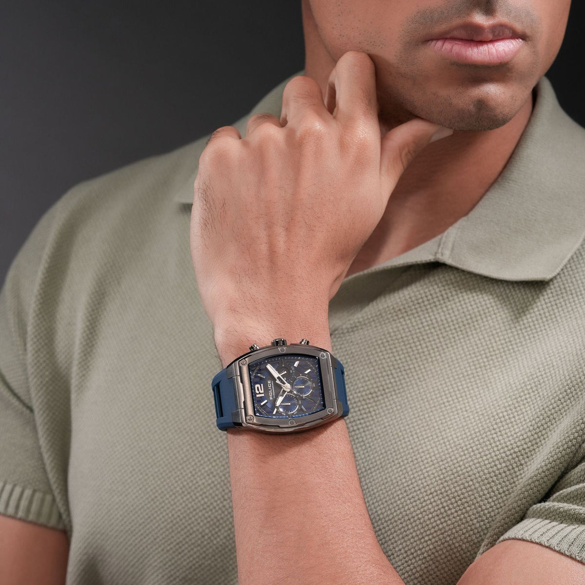 Police Montre double fuseau Creed GPOM186005