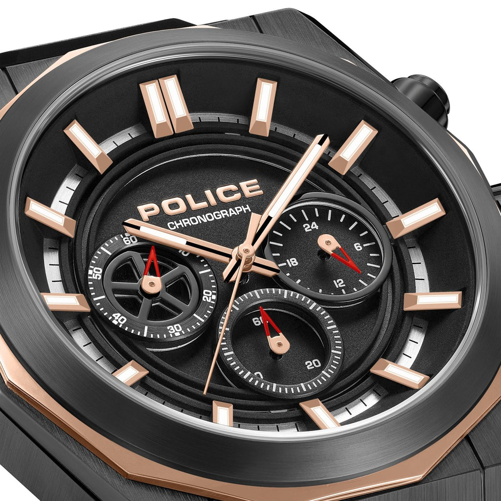 Police Montre chronographe Steward GPOM186937