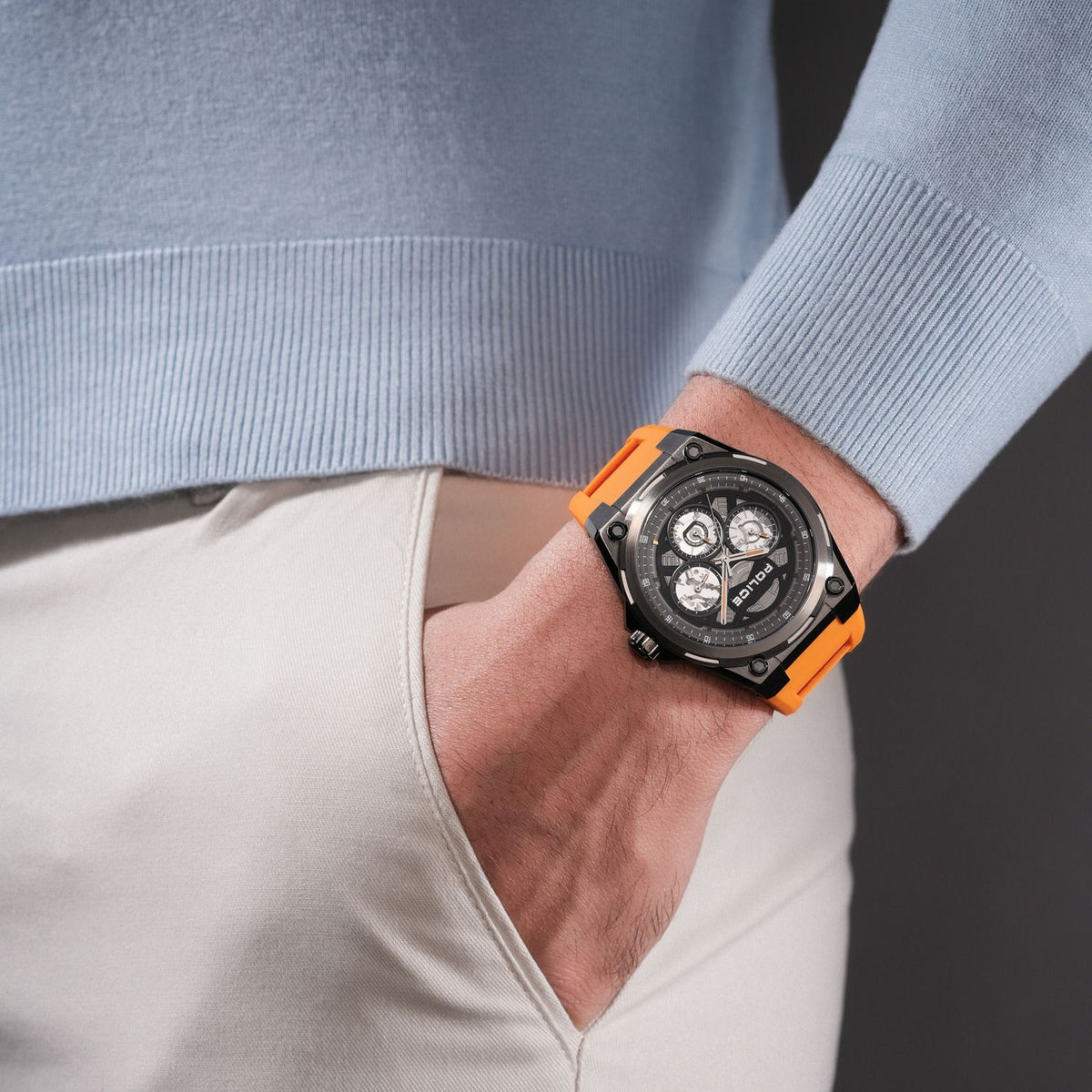 Police Montre multifonction Dominion GPOM186975