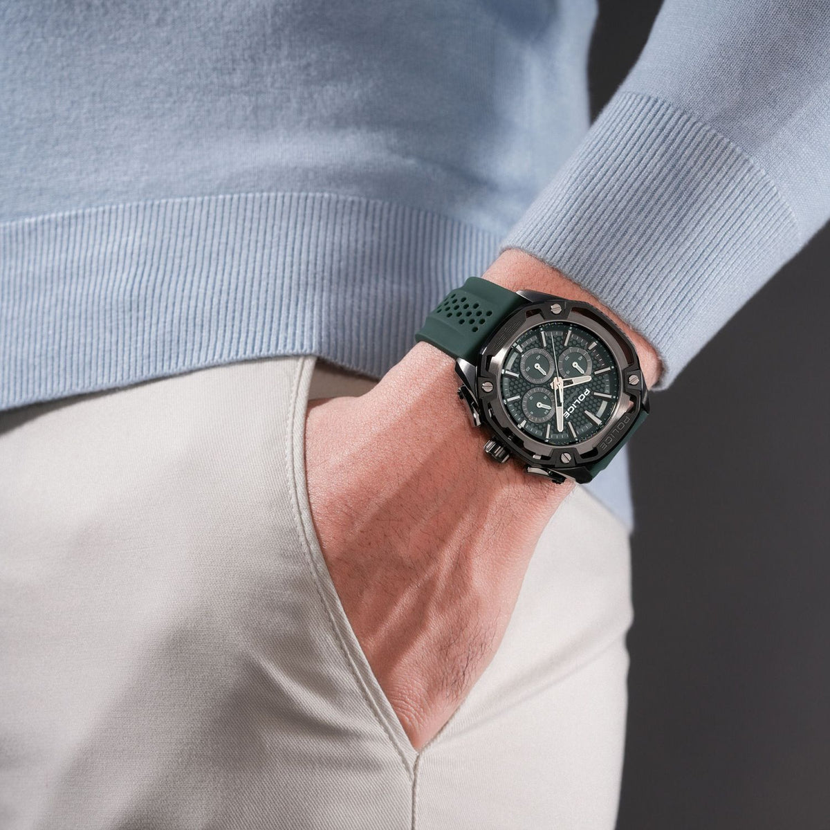 Police Montre chronographe Centurian GPOM187101