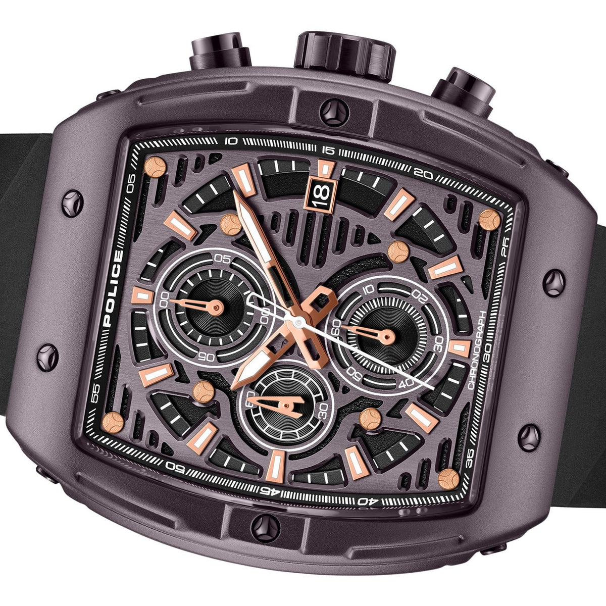 Police Montre chronographe Connector GPOM208875