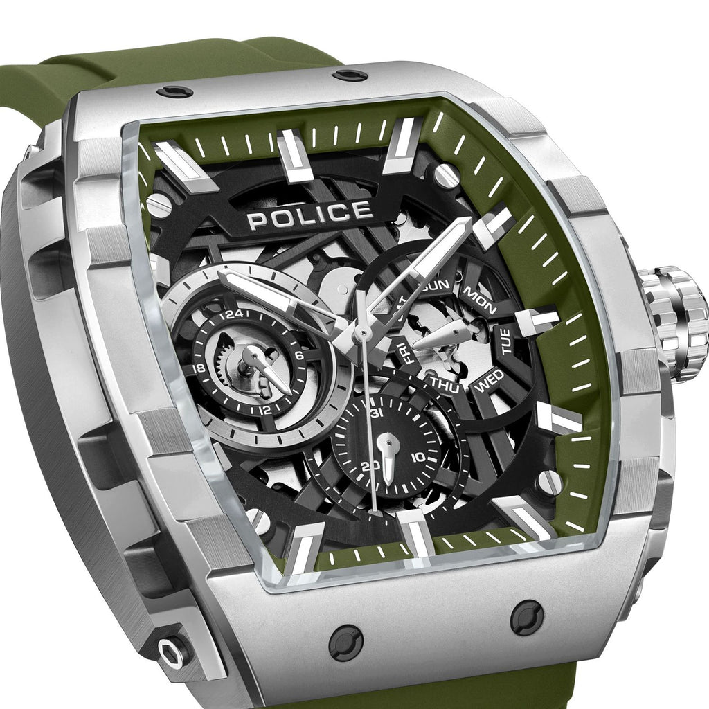 Police Montre multifonction Flash GPOM218102