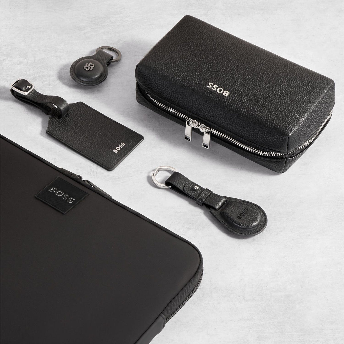 Boss Porte-clés Classic Grained HAA618A