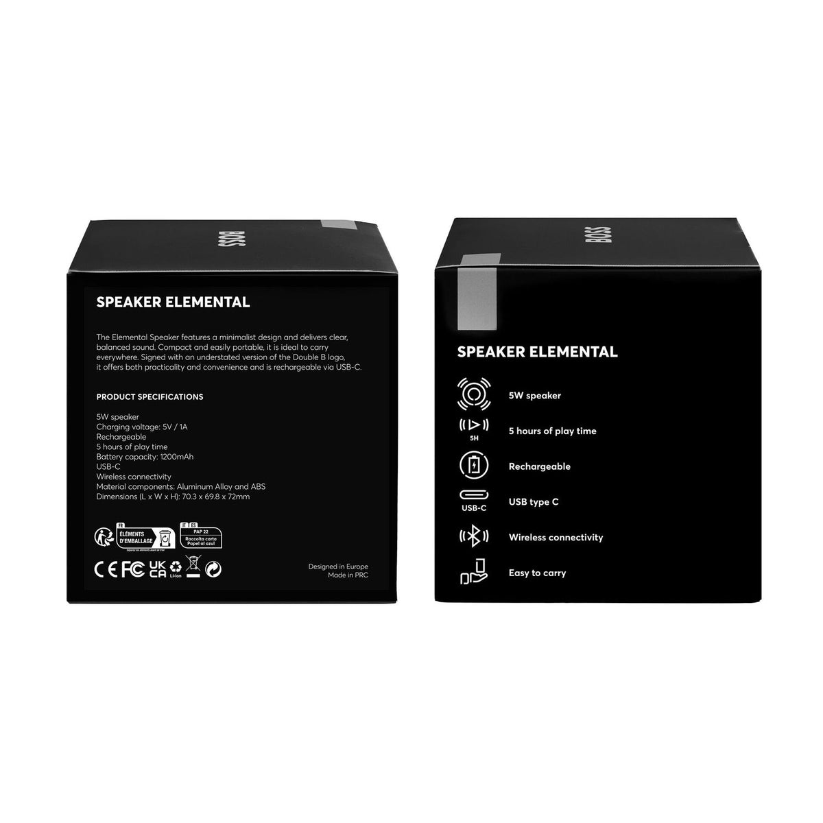 Boss Enceinte sans fil Elemental HAE615B
