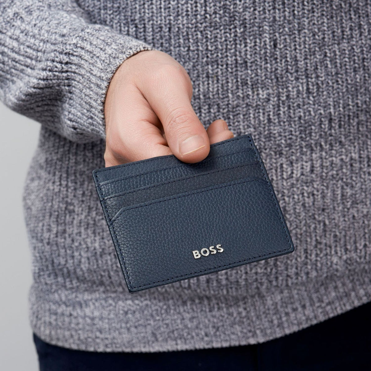 Boss Porte-cartes Classic Grained HLC416N