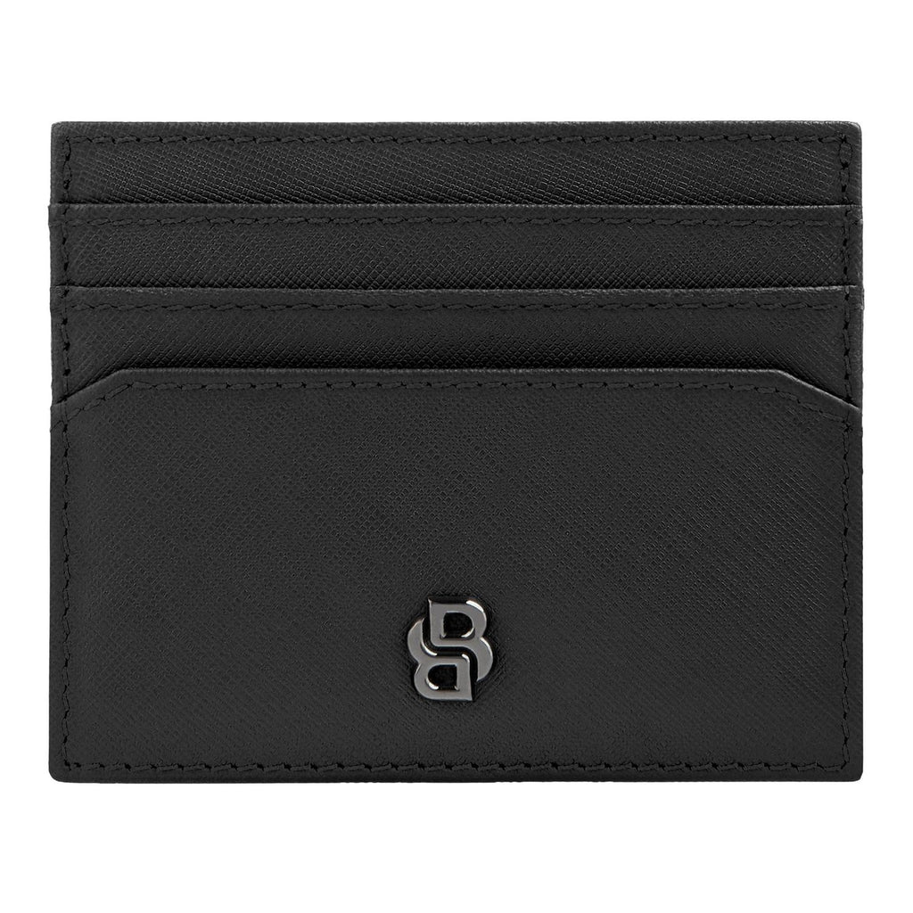 Boss Porte-cartes Double B Saffiano HLC526A