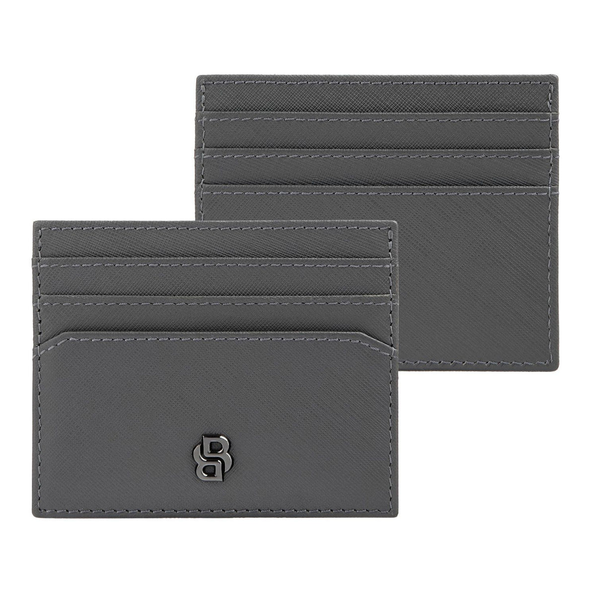 Boss Porte-cartes Double B Saffiano HLC526H