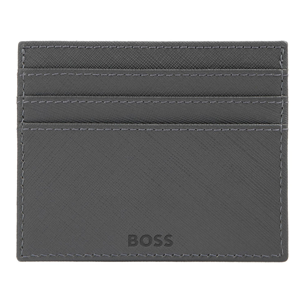 Boss Porte-cartes Double B Saffiano HLC526H