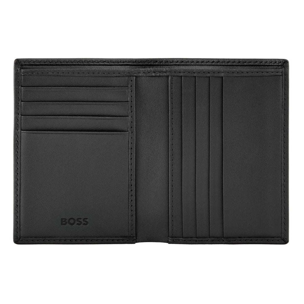 Boss Porte-cartes Double B Saffiano HLE526A