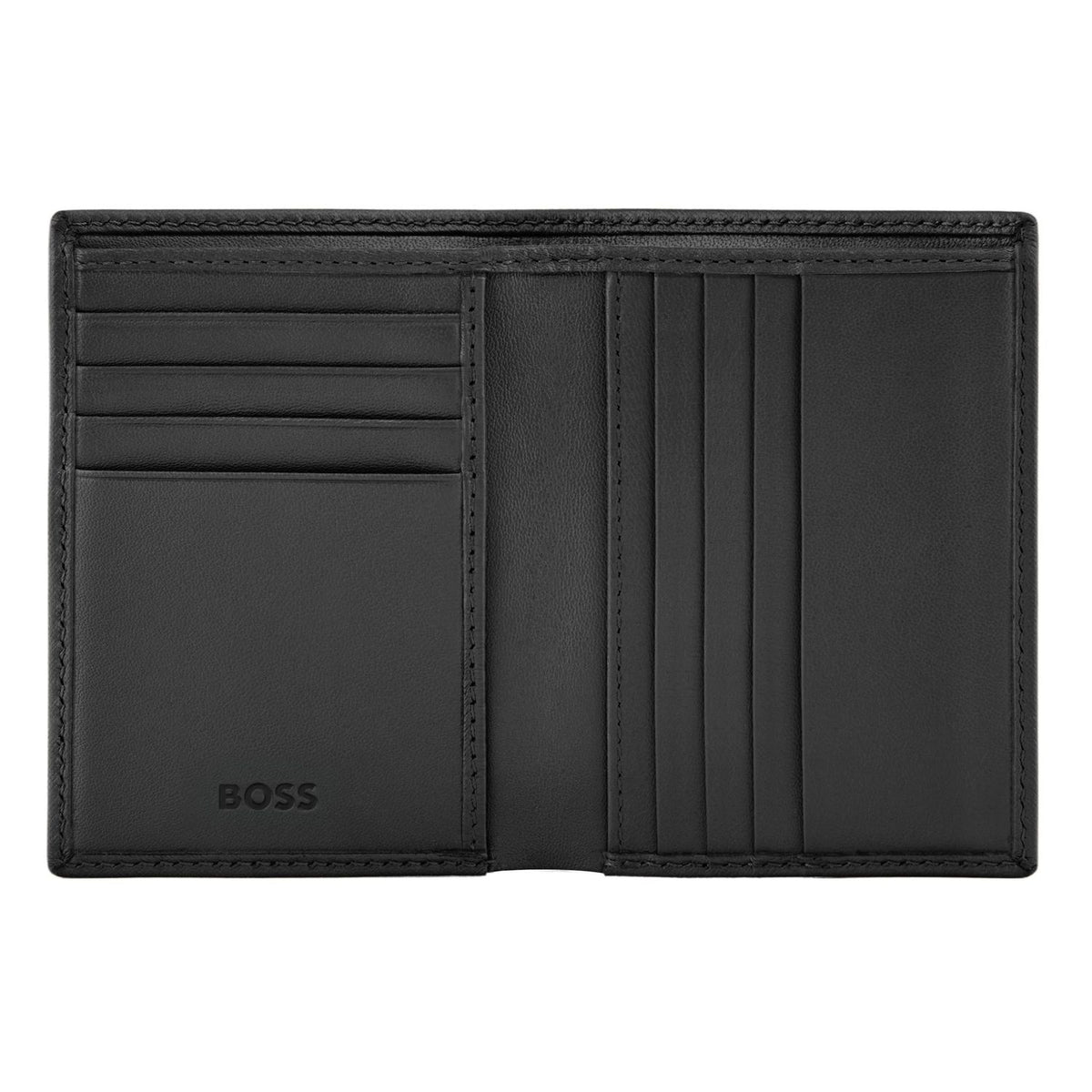 Boss Porte-cartes Double B Saffiano HLE526A
