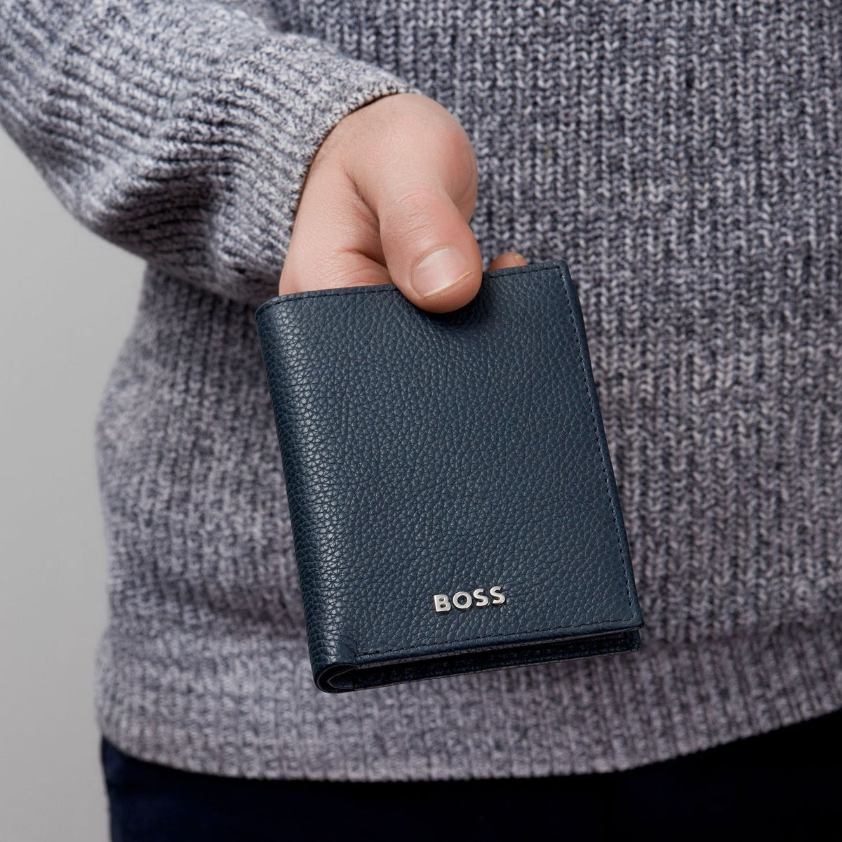 Boss Porte-cartes Classic Grained HLF416N