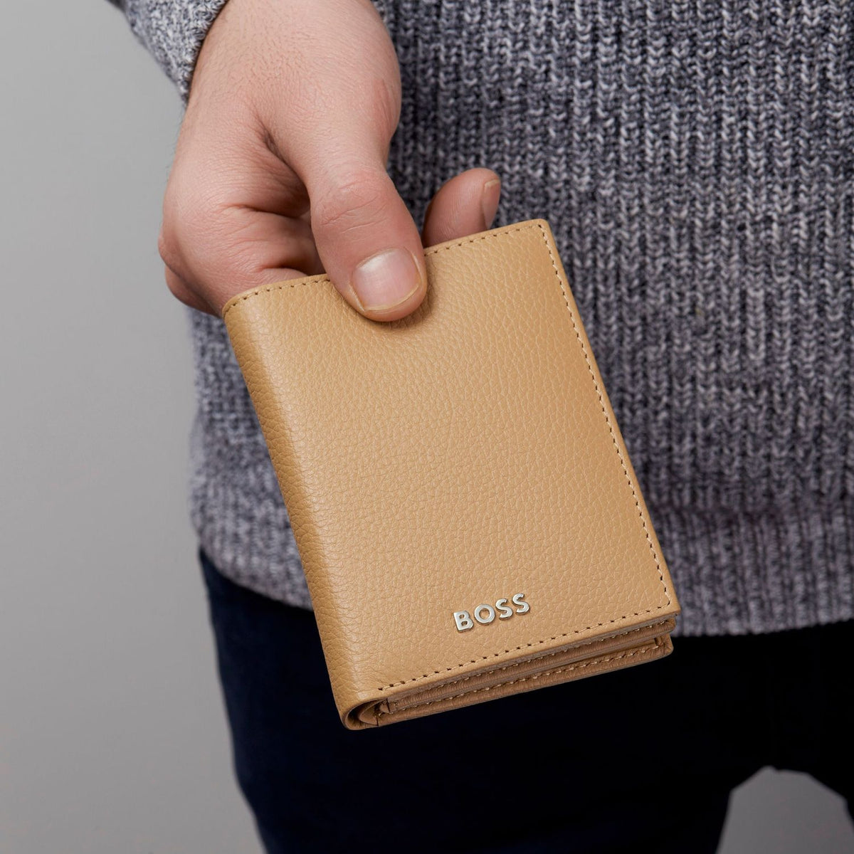 Boss Porte-cartes Classic Grained HLF416X
