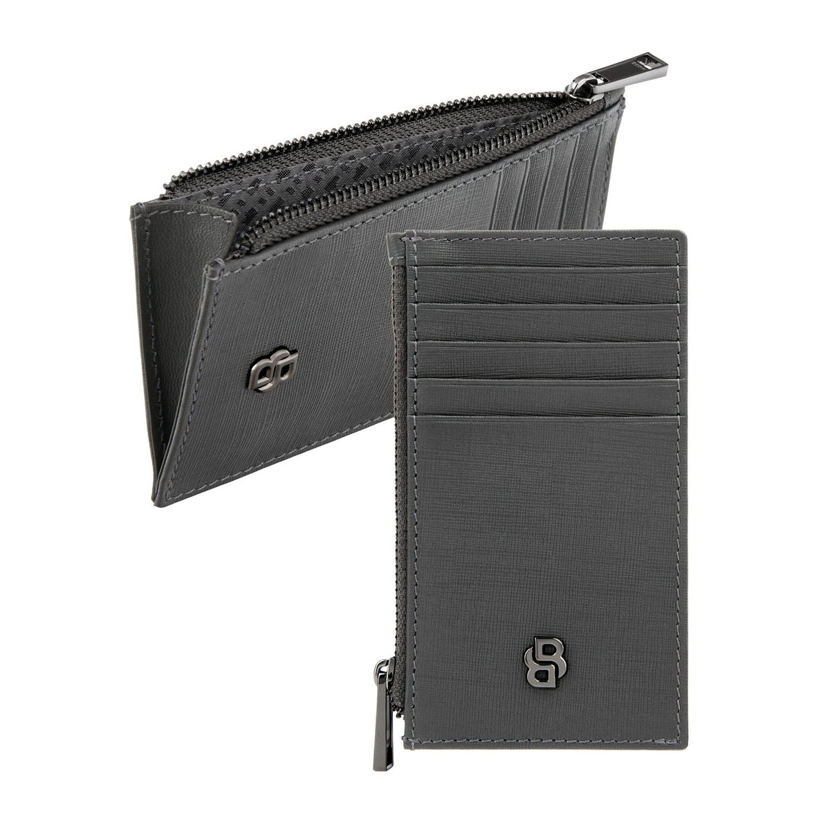 Boss Porte-cartes Double B Saffiano HLK526H