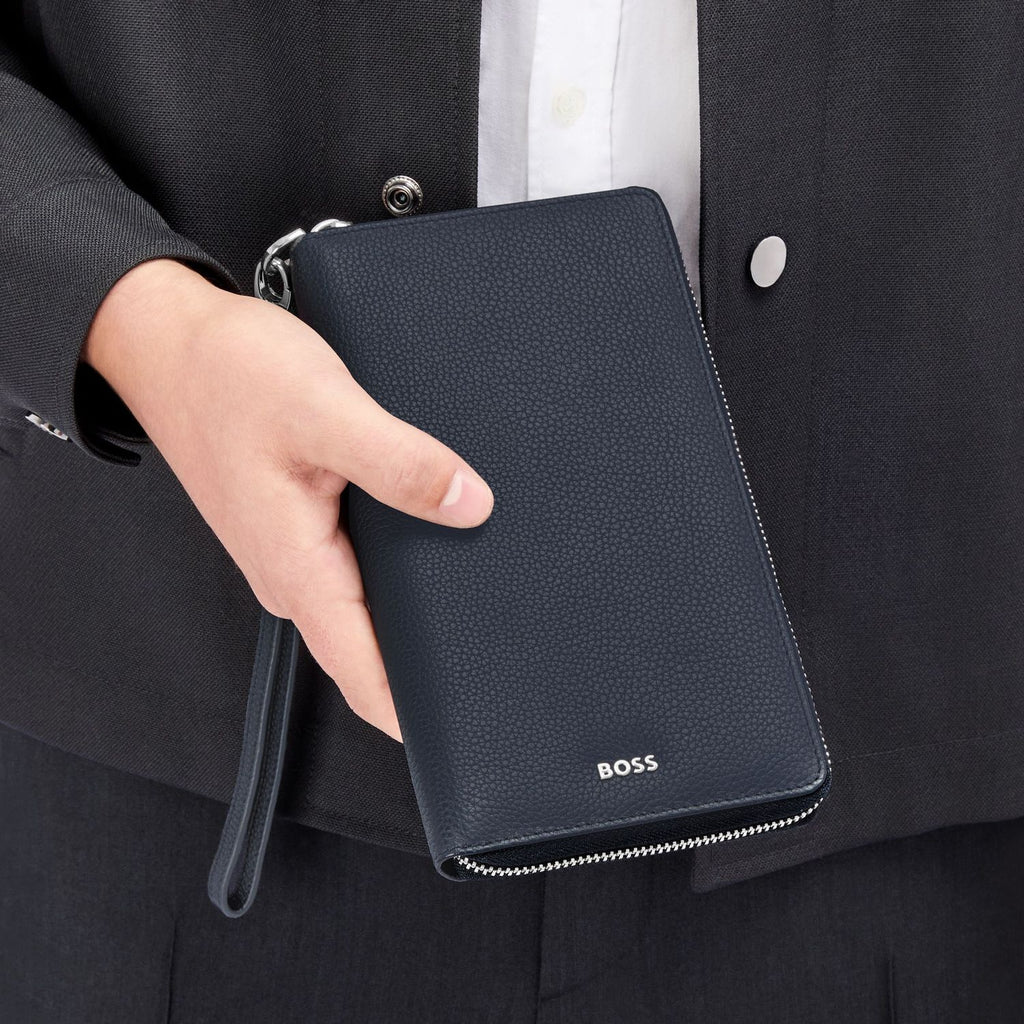 Boss Portefeuille Classic Grained HLL518N