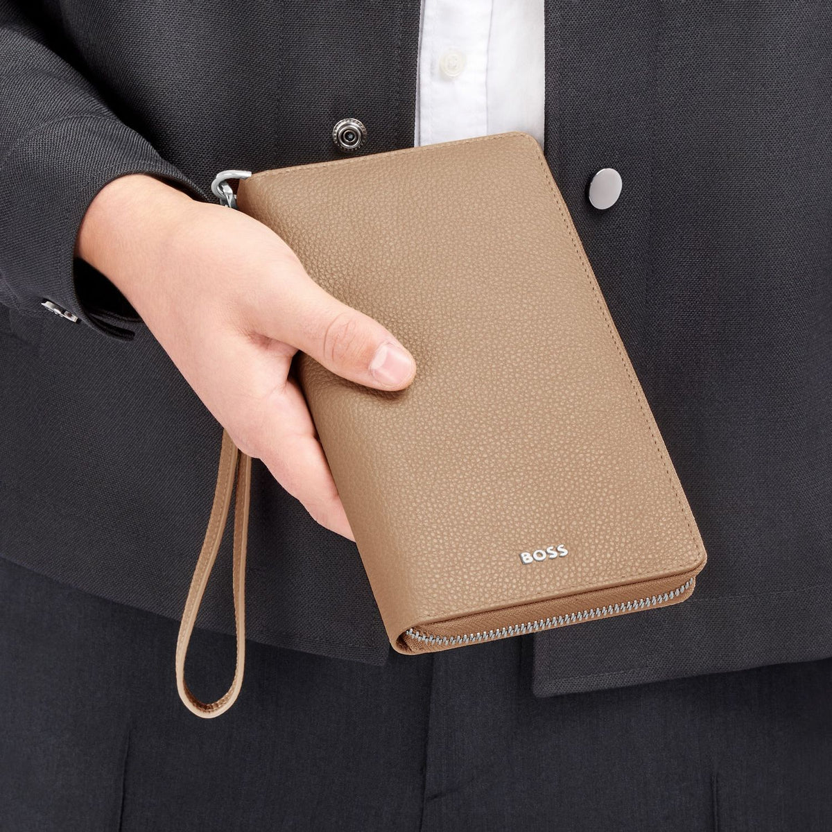 Boss Portefeuille Classic Grained HLL518X
